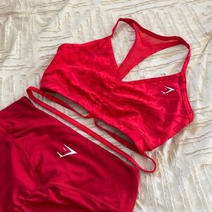 Gymshark Red Power Set